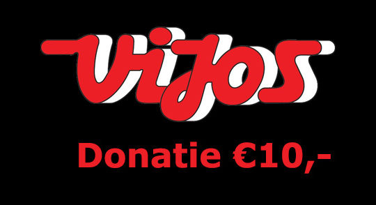 Eenmalige donatie van €10,-