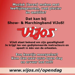 12 september Open dag ViJoS 12 september Open dag ViJoS