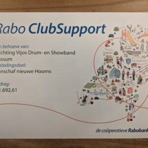Bedankt Rabobank stemmers! Bedankt Rabobank stemmers!