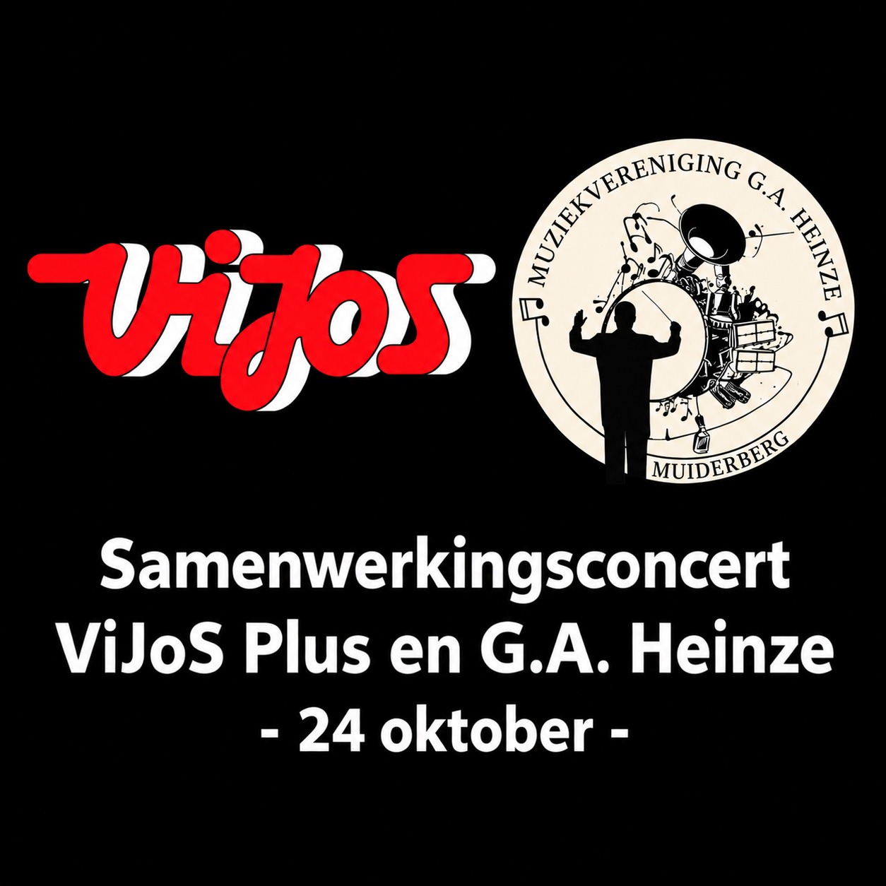 Samen klinkt beter! ViJoS Plus & G.A. Heinze in Concert